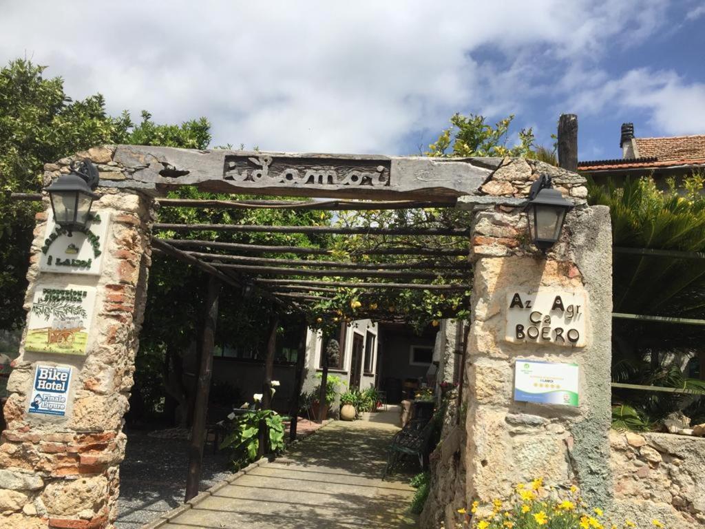 Agriturismo I Lamoi Finale Ligure Exterior photo